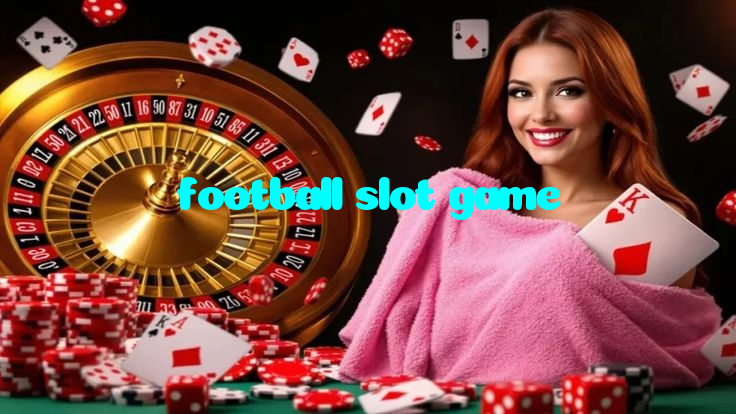 football slot game casino presented on mobile device in Pakistan with slots and live games