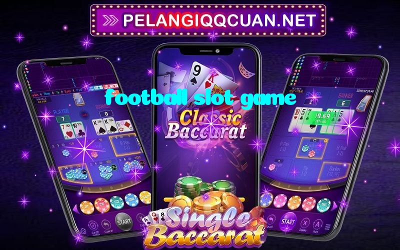 football slot game casino presented on mobile device in Pakistan with slots and live games